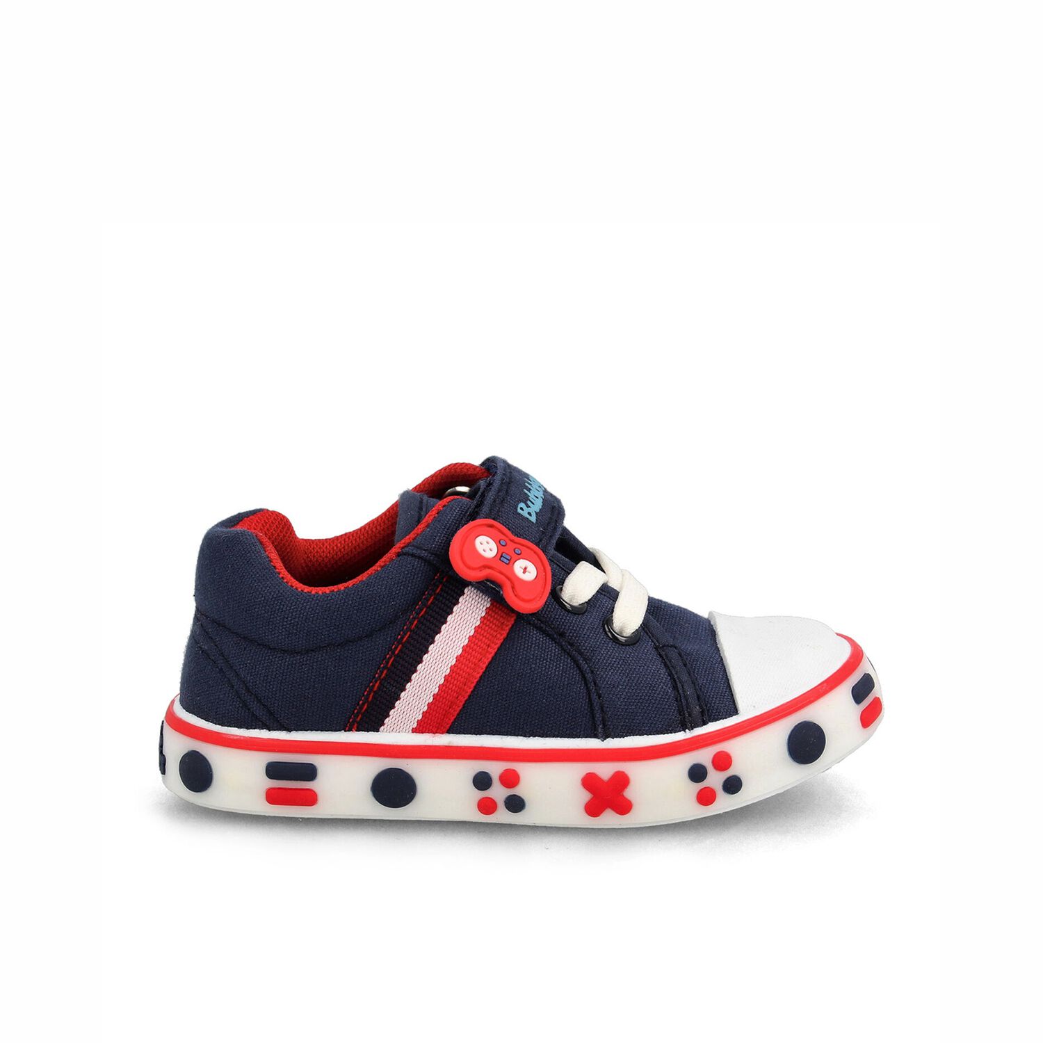 Zapatilla Ni&ntilde;o Bubblegummers Bloom Azul Marino image number 0.0